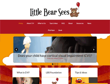 Tablet Screenshot of littlebearsees.org